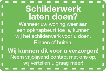 Schilderwerk laten doen? Wanneer uw woning weer aan een opknapbeurt toe is, kunnen wij het buiten of binnen schilderwerk voor u verzorgen. RBR-Projecten Winterswijk, Achterhoek, oost Nederland, Twente
